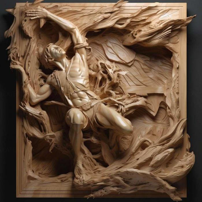 نموذج ثلاثي الأبعاد لآلة CNC 3D Art 